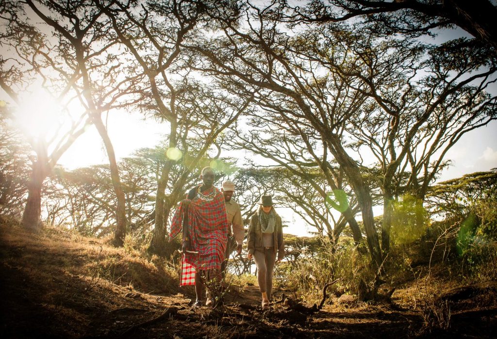 Walk with Maasai Guide